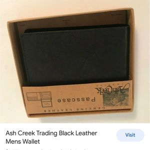 NWOT ASH CREEK LEATHER WALLET